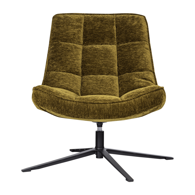 Snurrfåtölj Maudi - Grön - Möbler - Fåtölj & stolar - Fåtölj - Fåtölj utan armstöd