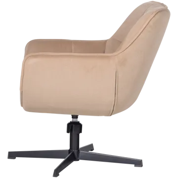 Snurrfåtölj Wibo - Sand - Möbler - Fåtölj & stolar - Fåtölj