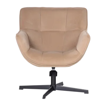 Snurrfåtölj Wibo - Sand - Möbler - Fåtölj & stolar - Fåtölj