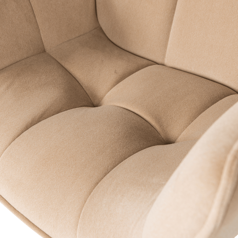 Snurrfåtölj Wibo - Sand - Möbler - Fåtölj & stolar - Fåtölj