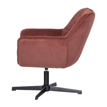 Snurrfåtölj Wibo - Vinröd - Möbler - Fåtölj & stolar - Fåtölj