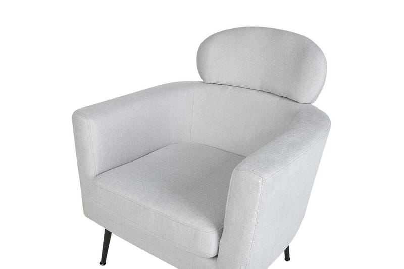 Fåtölj Soby - Ljusgrå, svart - Möbler - Fåtölj & stolar - Fåtölj