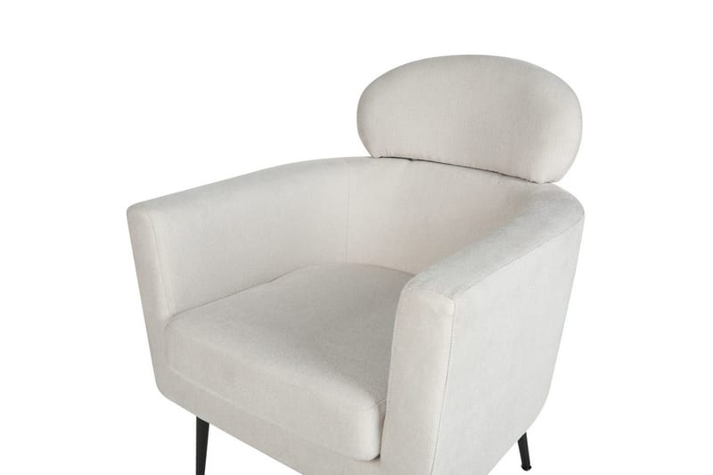 Fåtölj Soby - Vit, Svart - Möbler - Fåtölj & stolar - Fåtölj