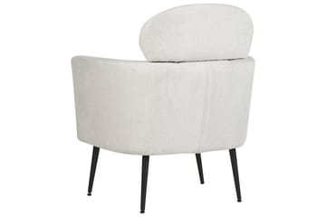 Fåtölj Soby - Vit, Svart - Möbler - Fåtölj & stolar - Fåtölj