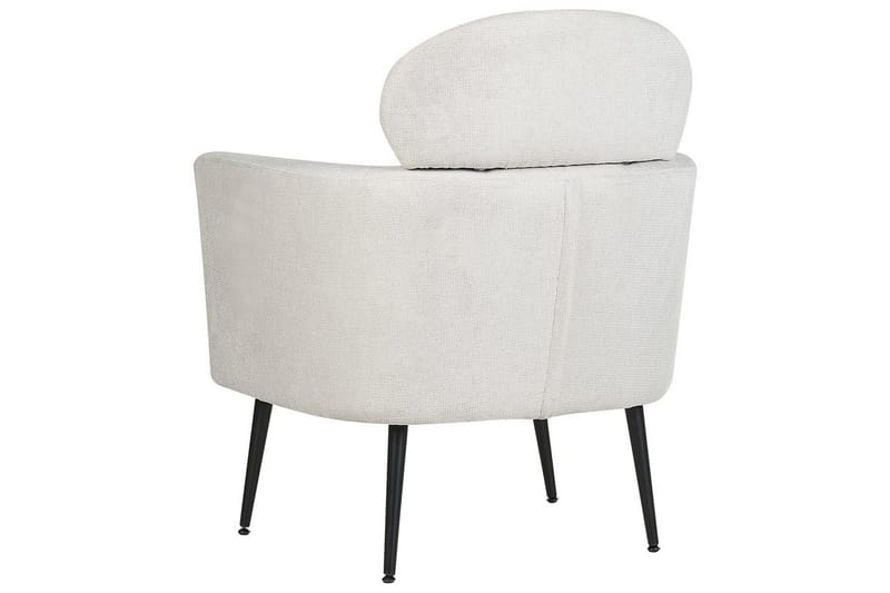 Fåtölj Soby - Vit, Svart - Möbler - Fåtölj & stolar - Fåtölj