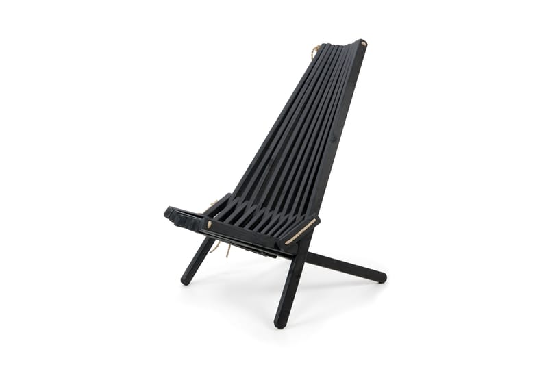 Solstol Park - Svart - Utemöbler & utemiljö - Loungemöbler - Loungestol utomhus