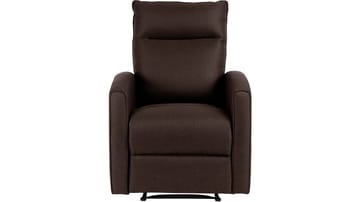Solvane Reclinerfåtölj i tyg - Chokladbrun - Möbler - Fåtölj & stolar - Fåtölj - Biofåtölj & reclinerfåtölj