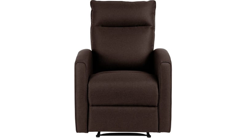 Solvane Reclinerfåtölj i tyg - Chokladbrun - Möbler - Fåtölj & stolar - Fåtölj - Biofåtölj & reclinerfåtölj