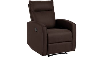 Solvane Reclinerfåtölj i tyg - Chokladbrun - Möbler - Fåtölj & stolar - Fåtölj - Biofåtölj & reclinerfåtölj
