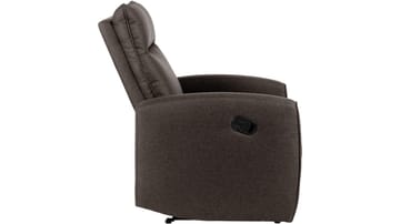 Solvane Reclinerfåtölj i tyg - Gråbrun - Möbler - Fåtölj & stolar - Fåtölj - Biofåtölj & reclinerfåtölj