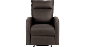 Solvane Reclinerfåtölj i tyg - Gråbrun - Möbler - Fåtölj & stolar - Fåtölj - Biofåtölj & reclinerfåtölj