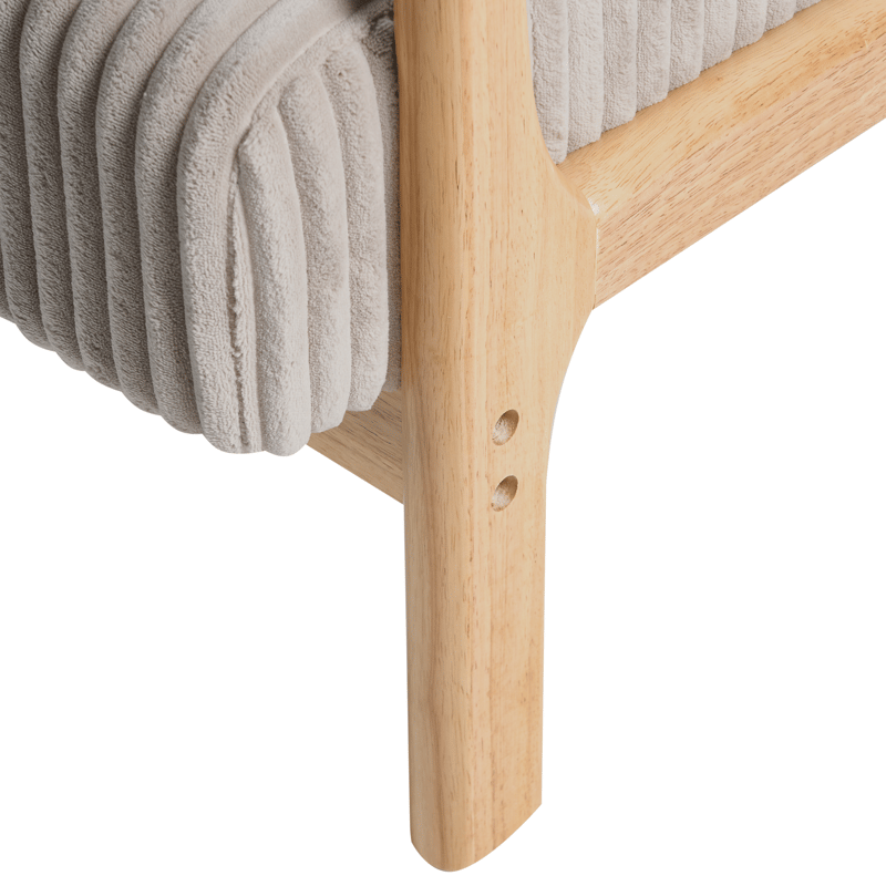 Fåtölj Sorsele - Ljusbrun, beige - Möbler - Fåtölj & stolar - Fåtölj