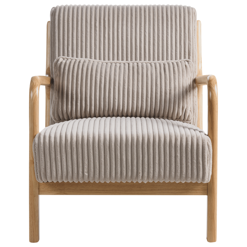 Fåtölj Sorsele - Ljusbrun, beige - Möbler - Fåtölj & stolar - Fåtölj