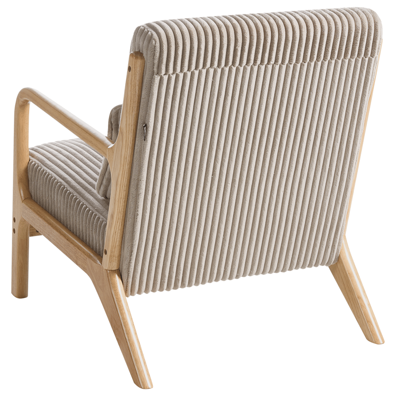 Fåtölj Sorsele - Ljusbrun, beige - Möbler - Fåtölj & stolar - Fåtölj