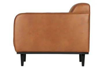 Statement Fåtölj i Skinn - Cognac - Möbler - Fåtölj & stolar - Fåtölj