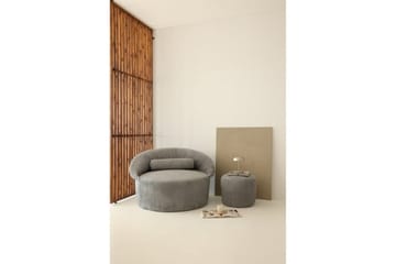 Stifen Fåtölj - Antracit - Möbler - Fåtölj & stolar - Fåtölj - Fåtölj med fotpall