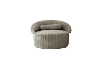 Stifen Fåtölj - Antracit - Möbler - Fåtölj & stolar - Fåtölj - Fåtölj med fotpall