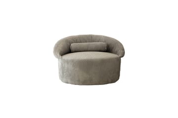 Stifen Fåtölj - Antracit - Möbler - Fåtölj & stolar - Fåtölj - Fåtölj med fotpall