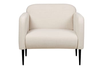 Fåtölj Stouby - Beige, svart - Möbler - Fåtölj & stolar - Fåtölj