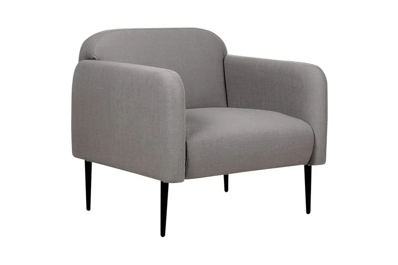 Fåtölj Stouby, Grå, svart