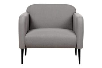 Fåtölj Stouby - Grå, svart - Möbler - Fåtölj & stolar - Fåtölj