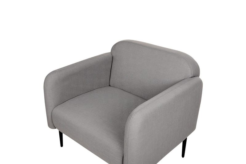 Fåtölj Stouby - Grå, svart - Möbler - Fåtölj & stolar - Fåtölj