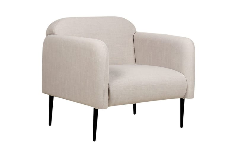 Fåtölj Stouby, Taupe, svart
