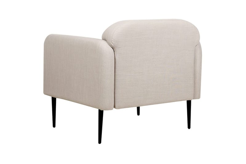 Fåtölj Stouby - Taupe, svart - Möbler - Fåtölj & stolar - Fåtölj