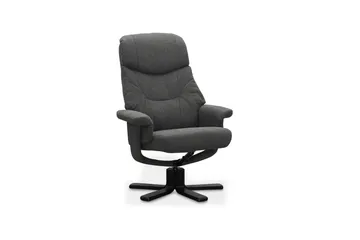 Sunar Fåtölj - Mörkgrå - Möbler - Fåtölj & stolar - Fåtölj - Biofåtölj & reclinerfåtölj