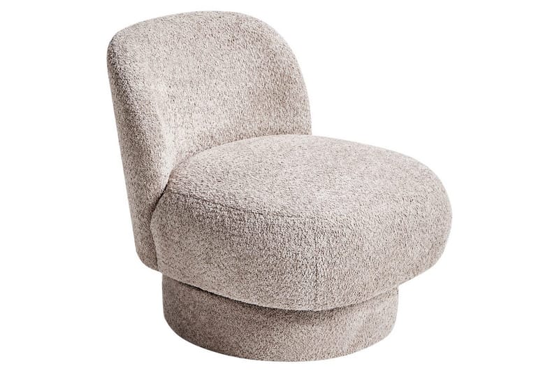 Svängbar fåtölj Aylo - Beige - Möbler - Fåtölj & stolar - Fåtölj - Fåtölj utan armstöd