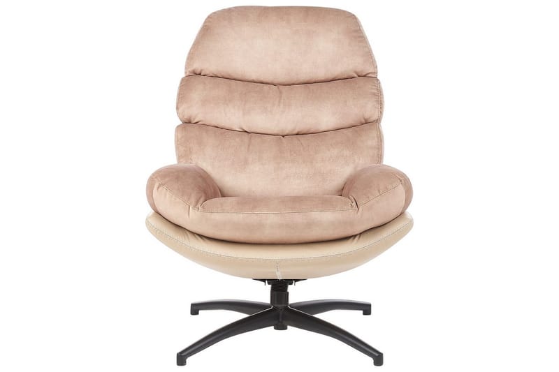 Svängbar fåtölj Eide - Beige, svart - Möbler - Fåtölj & stolar - Fåtölj - Howard fåtölj