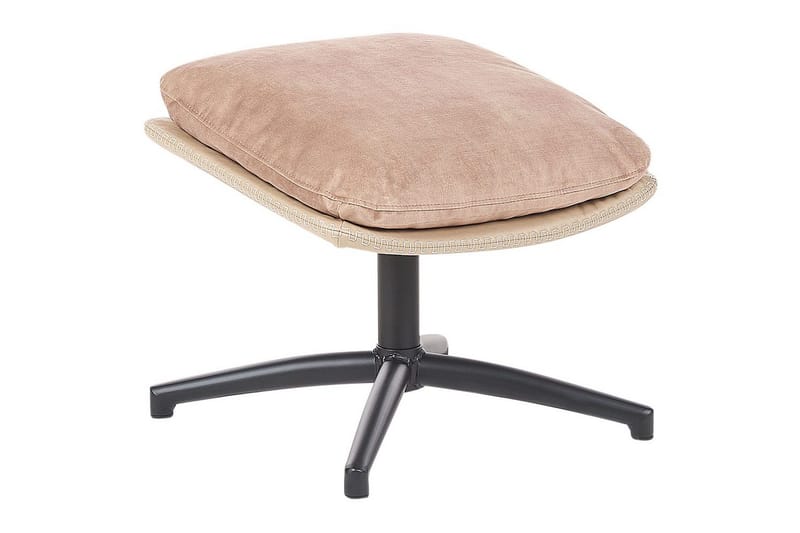 Svängbar fåtölj Eide - Beige, svart - Möbler - Fåtölj & stolar - Fåtölj - Fåtölj utan armstöd