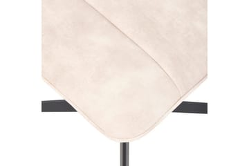 Svängbar fåtölj Lia - Beige, svart - Möbler - Fåtölj & stolar - Fåtölj - Fåtölj utan armstöd