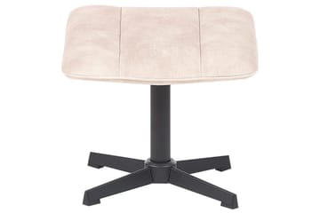 Svängbar fåtölj Lia - Beige, svart - Möbler - Fåtölj & stolar - Fåtölj - Fåtölj utan armstöd