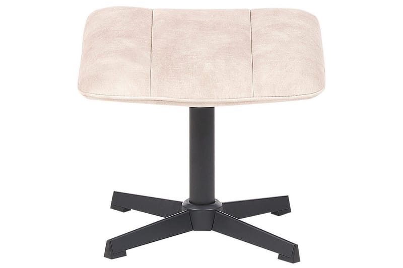 Svängbar fåtölj Lia - Beige, svart - Möbler - Fåtölj & stolar - Fåtölj - Fåtölj utan armstöd