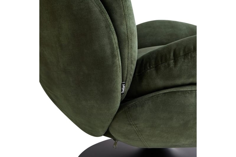 Svängbar fåtölj Nolvik - Grön, Svart - Möbler - Fåtölj & stolar - Fåtölj - Fåtölj utan armstöd