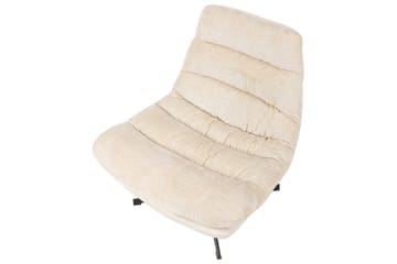 Svängbar fåtölj Tovik - Beige, svart - Möbler - Fåtölj & stolar - Fåtölj - Fåtölj utan armstöd