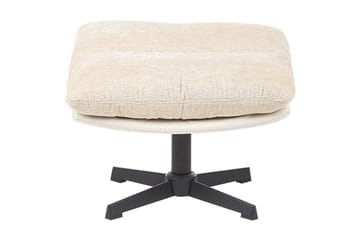 Svängbar fåtölj Tovik - Beige, svart - Möbler - Fåtölj & stolar - Fåtölj - Fåtölj utan armstöd