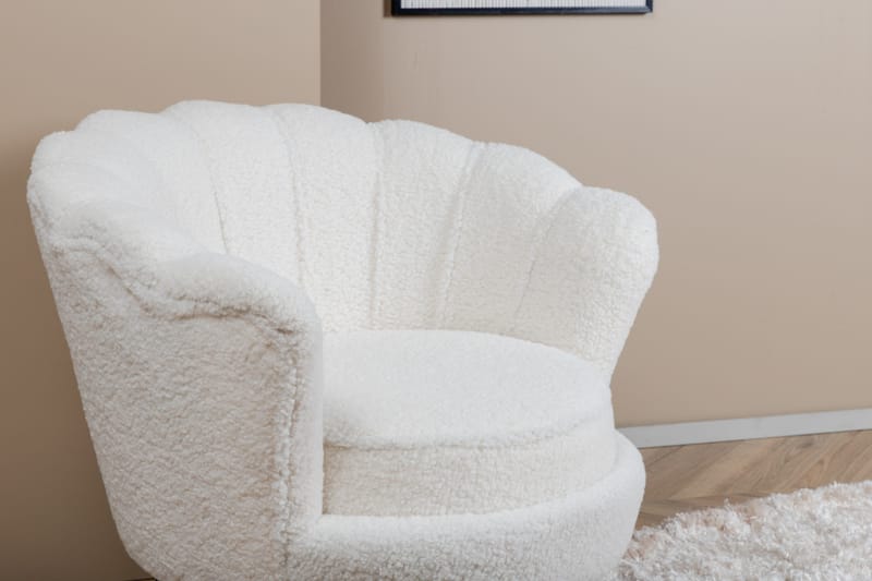 Teddy Fåtölj Calais - Vit - Möbler - Fåtölj & stolar - Fåtölj