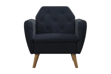 Teresa Fåtölj Sammet/Blå - Novogratz - Möbler - Fåtölj & stolar - Fåtölj