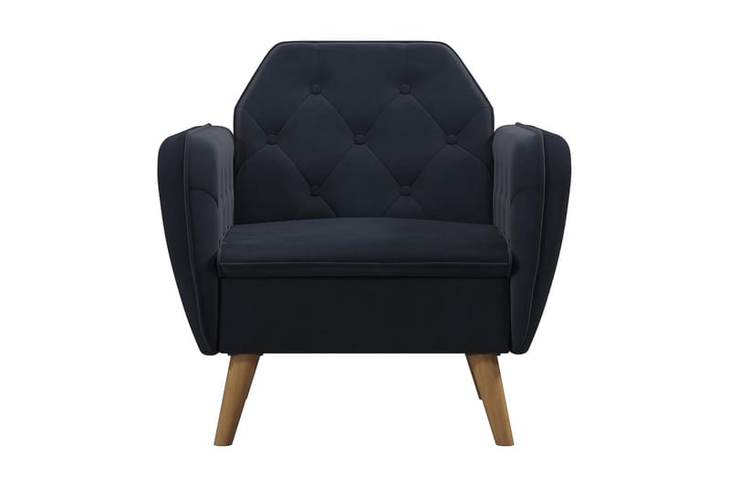 Teresa Fåtölj Sammet/Blå - Novogratz - Möbler - Fåtölj & stolar - Fåtölj