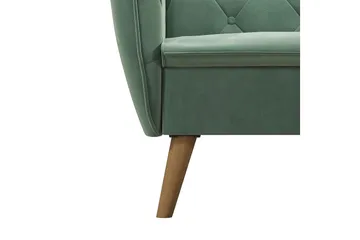 Teresa Fåtölj Sammet/Ljusgrön - Novogratz - Möbler - Fåtölj & stolar - Fåtölj - Sammetsfåtölj