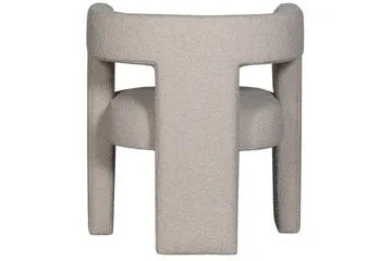 Tiwa U-formad Fåtölj i Boucle - Beige - Möbler - Fåtölj & stolar - Fåtölj