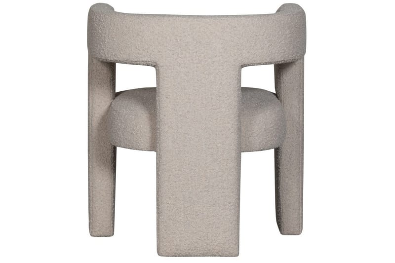 Tiwa U-formad Fåtölj i Boucle - Beige - Möbler - Fåtölj & stolar - Fåtölj