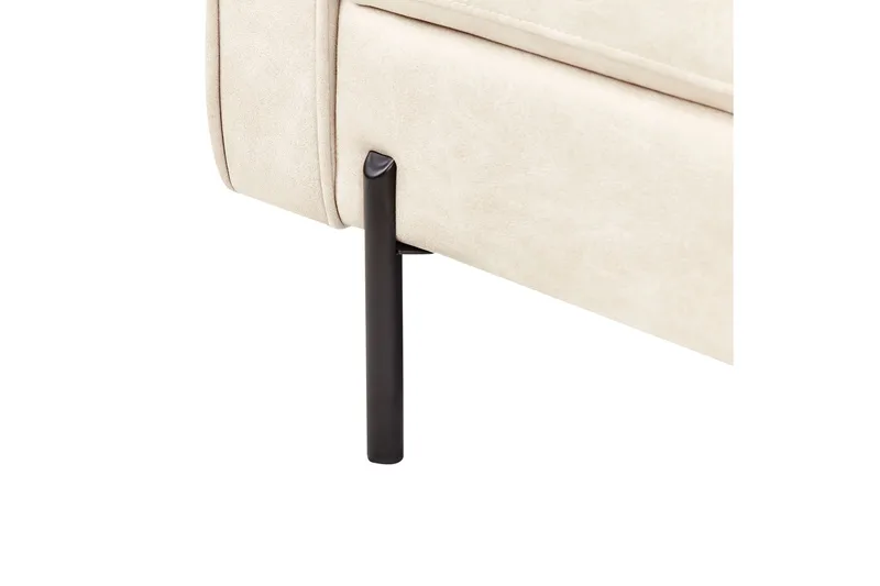 Toliman Schäslong 172 cm Höger - Beige/Svart - Möbler - Fåtölj & stolar - Fåtölj - Liggfåtölj