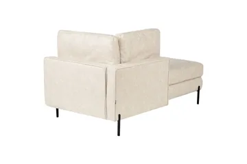 Toliman Schäslong 172 cm Höger - Beige/Svart - Möbler - Fåtölj & stolar - Fåtölj - Liggfåtölj