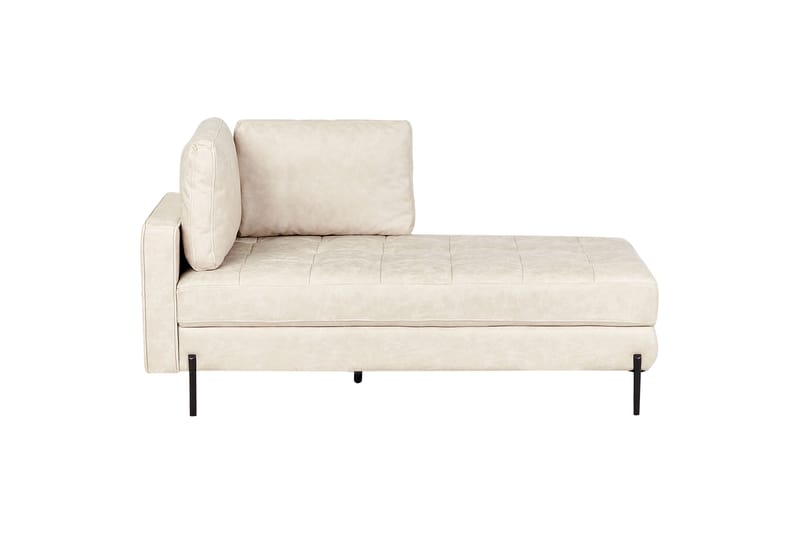 Toliman Schäslong 172 cm Vänster - Beige/Svart - Möbler - Fåtölj & stolar - Fåtölj - Liggfåtölj