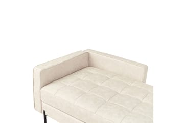 Toliman Schäslong 172 cm Vänster - Beige/Svart - Möbler - Fåtölj & stolar - Fåtölj - Liggfåtölj