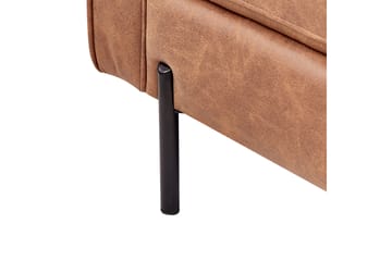 Toliman Schäslong 172 cm Vänster - Brun/Svart - Möbler - Fåtölj & stolar - Fåtölj - Liggfåtölj