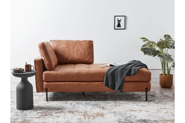 Toliman Schäslong 172 cm Vänster - Brun/Svart - Möbler - Fåtölj & stolar - Fåtölj - Liggfåtölj